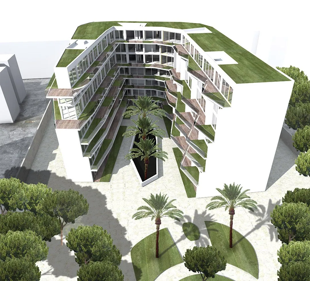 Villa del Sole: rendering di progetto